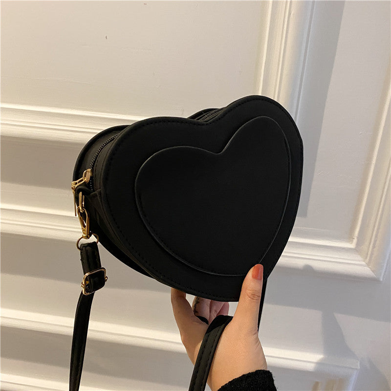 Sac en forme de cœur pour femme – Cuir PU tendance