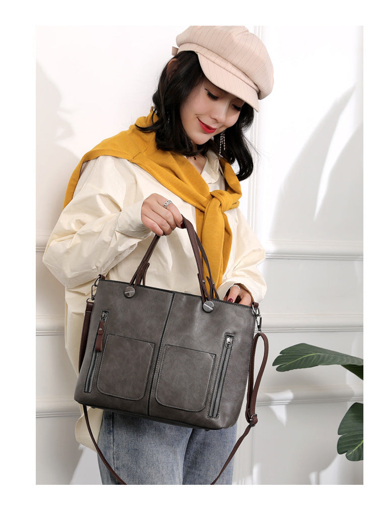 Sac bandoulière femme en cuir PU – Élégant et pratique