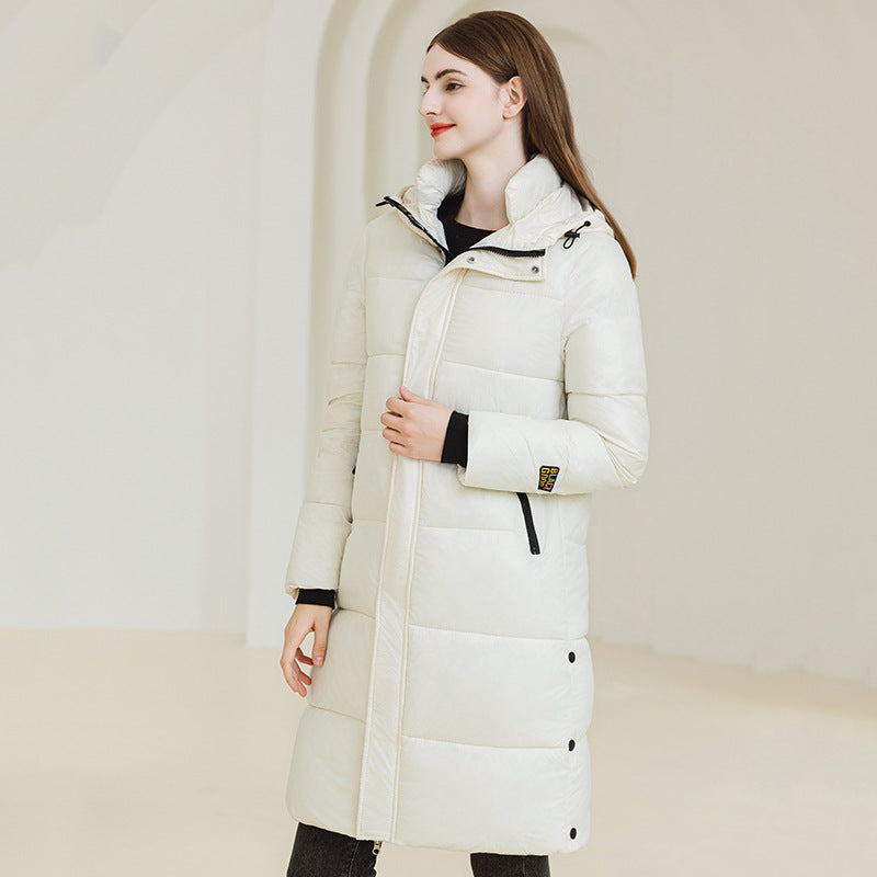Manteau d'Hiver Long à Capuche - Élégance et Chaleur Assurées - Vogalia