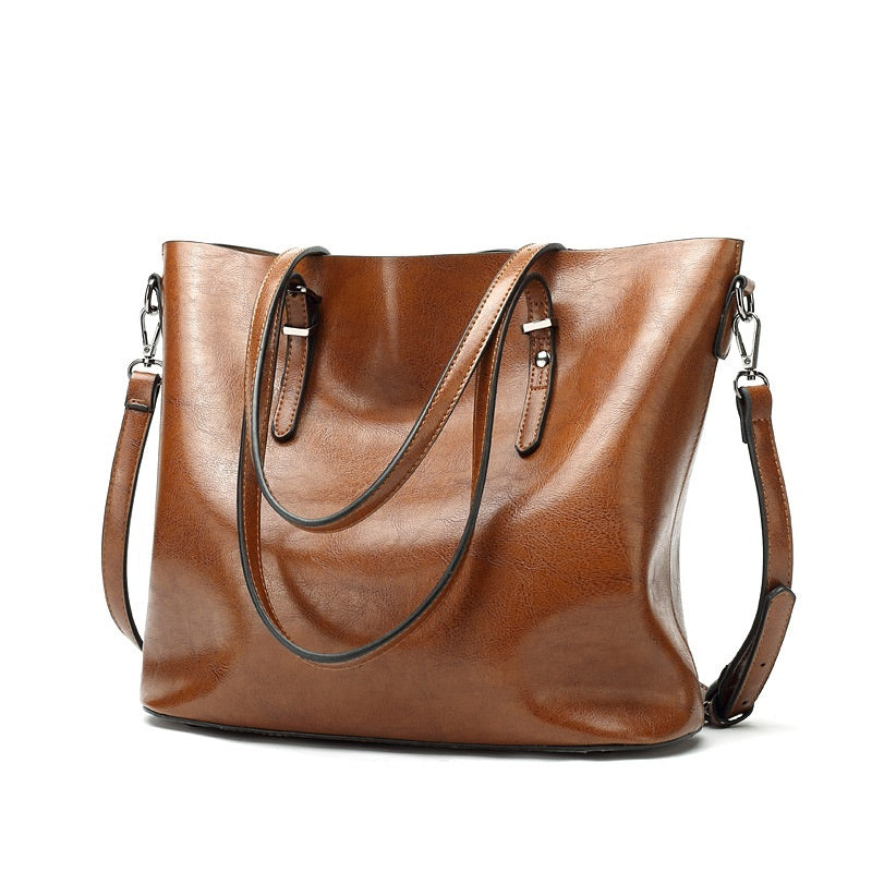 Sac à Main Femme Rétro en Cuir Verni