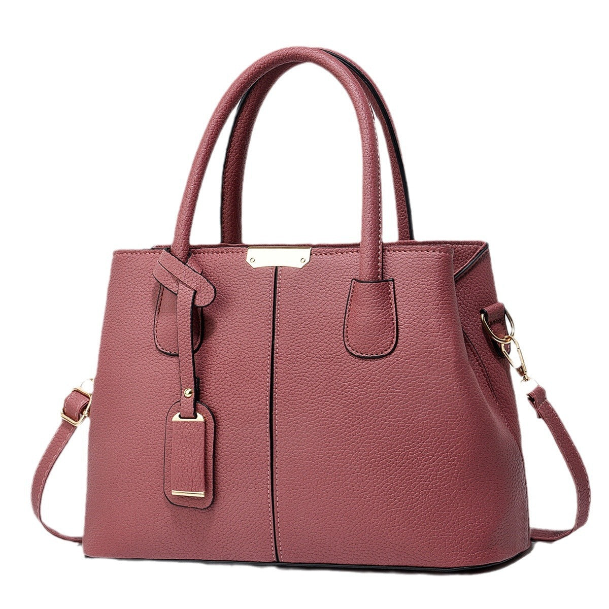 Grand sac à main femme tote bag en cuir PU avec bandoulière crossbody grande capacité