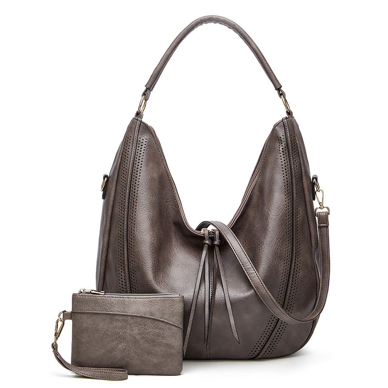 VOGALIA™ Women's Retro Tote Bag 2 Pcs - Large Size