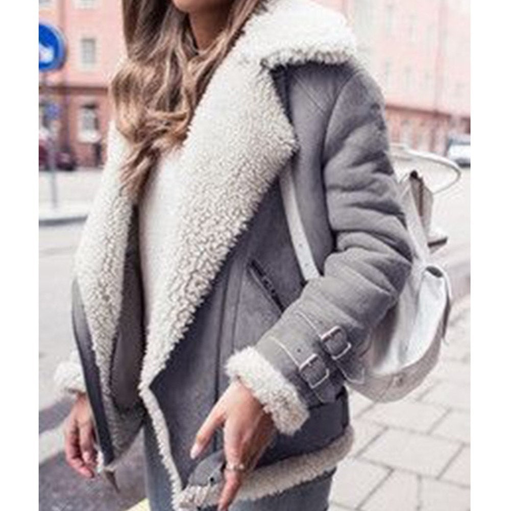 Veste Femme Hiver Grande Taille - Manteau Chaud Automne