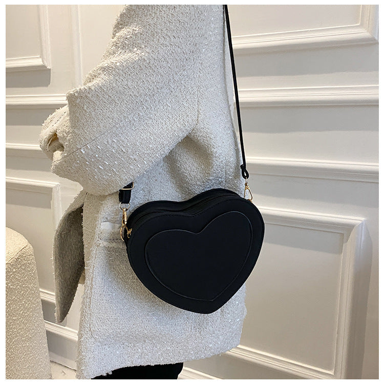 Sac en forme de cœur pour femme – Cuir PU tendance