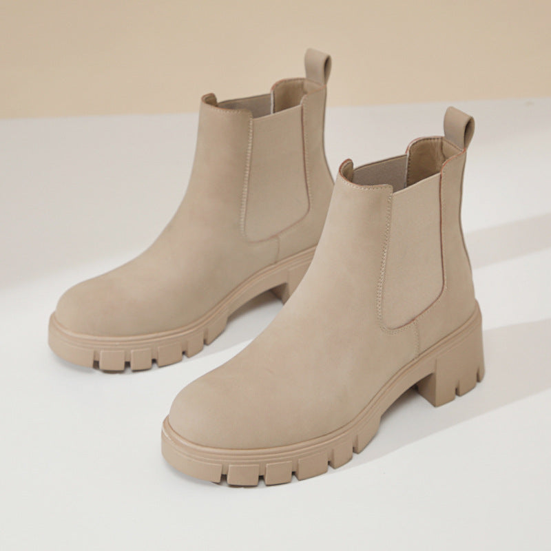 Bottes Femme Style Dr Martens Semelle Épaisse