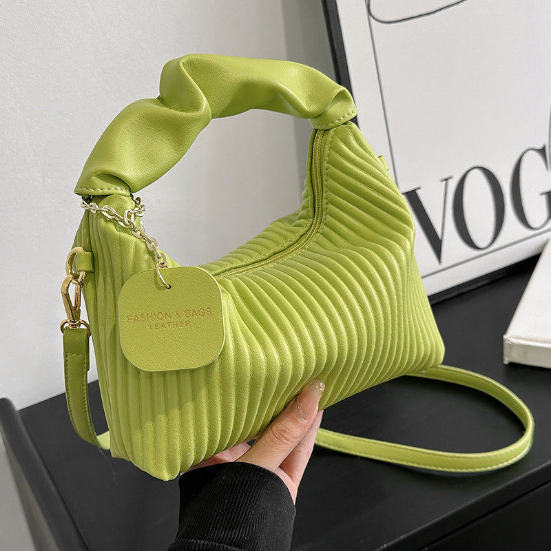 Sac à Main Femme Rayé Vertical Cuir PU