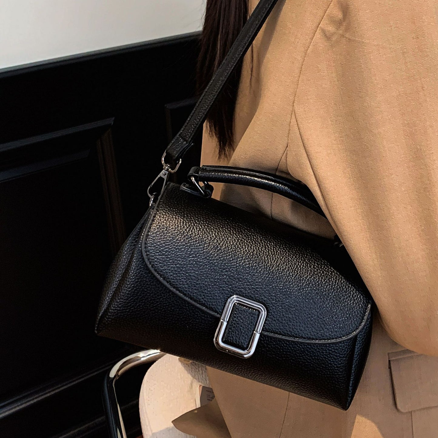 Sac épaule fashion vue intérieure