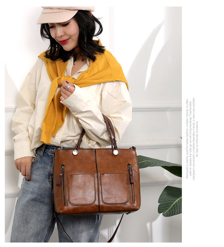 Sac bandoulière femme en cuir PU – Élégant et pratique