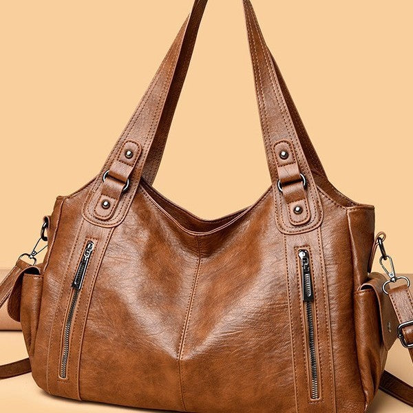 Sac Bandoulière Femme Rétro – Grande Capacité
