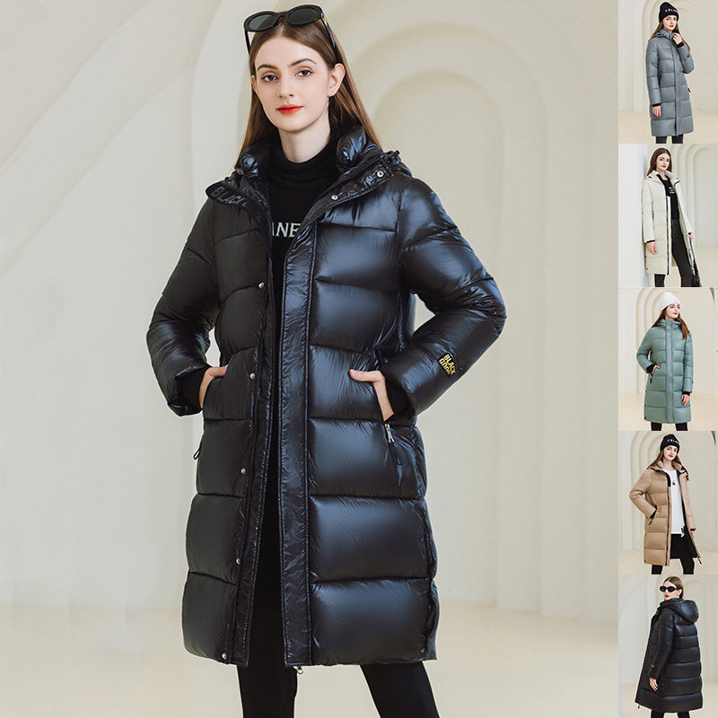 Manteau d'Hiver Long à Capuche - Élégance et Chaleur Assurées - Vogalia