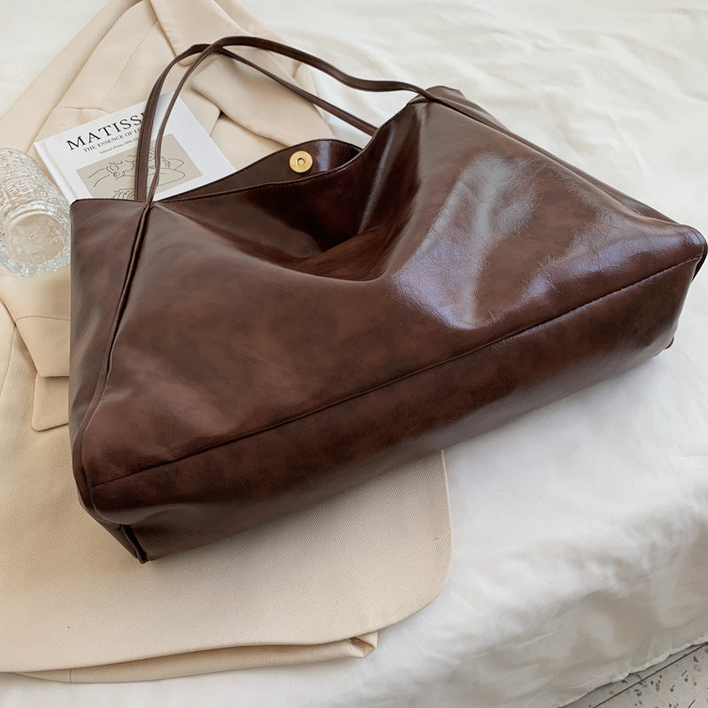 Sac seau portable à la mode rétro décontracté pour femme - Vogalia