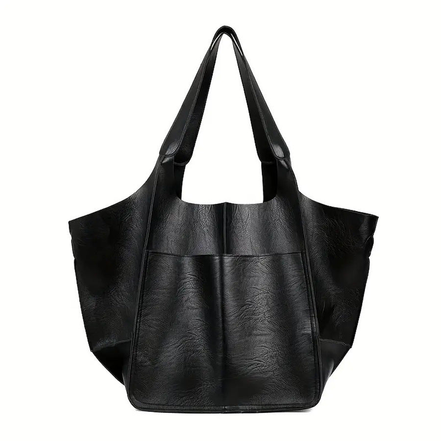 Vogalia Sac à main de grande capacité en cuir souple