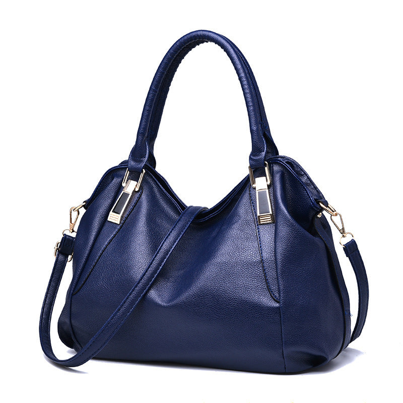 Tote bag cuir souple rouge bordeaux