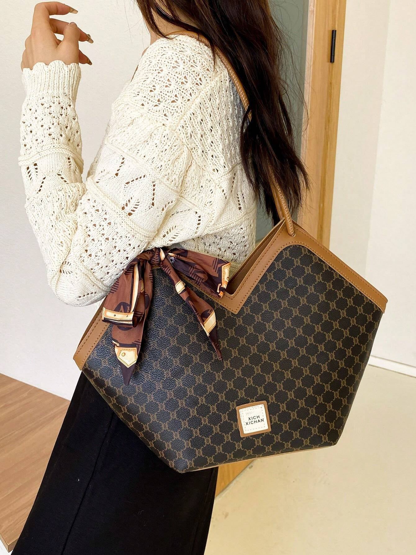Sac fourre-tout élégant et rétro pour femmes - Vogalia
