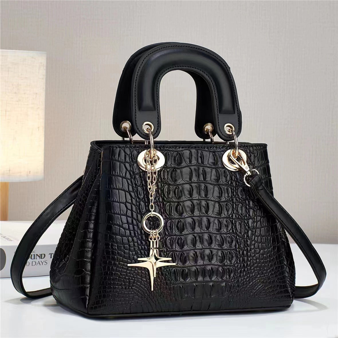 Vogalia Sac à main femme élégant en cuir PU