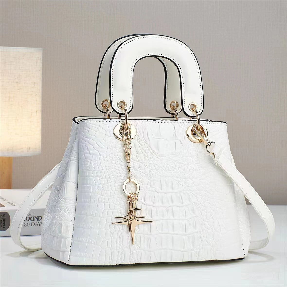 Vogalia Sac à main femme élégant en cuir PU