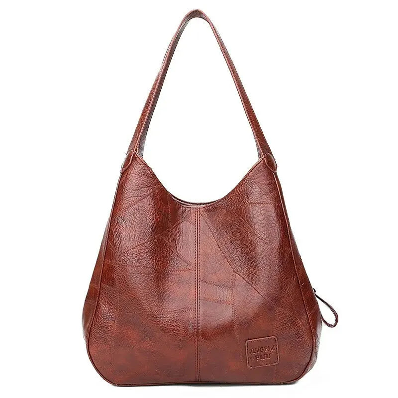 Sac à bandoulière en cuir de grande capacité pour femmes - Vogalia
