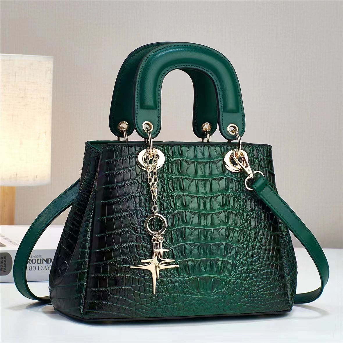Vogalia Sac à main femme élégant en cuir PU