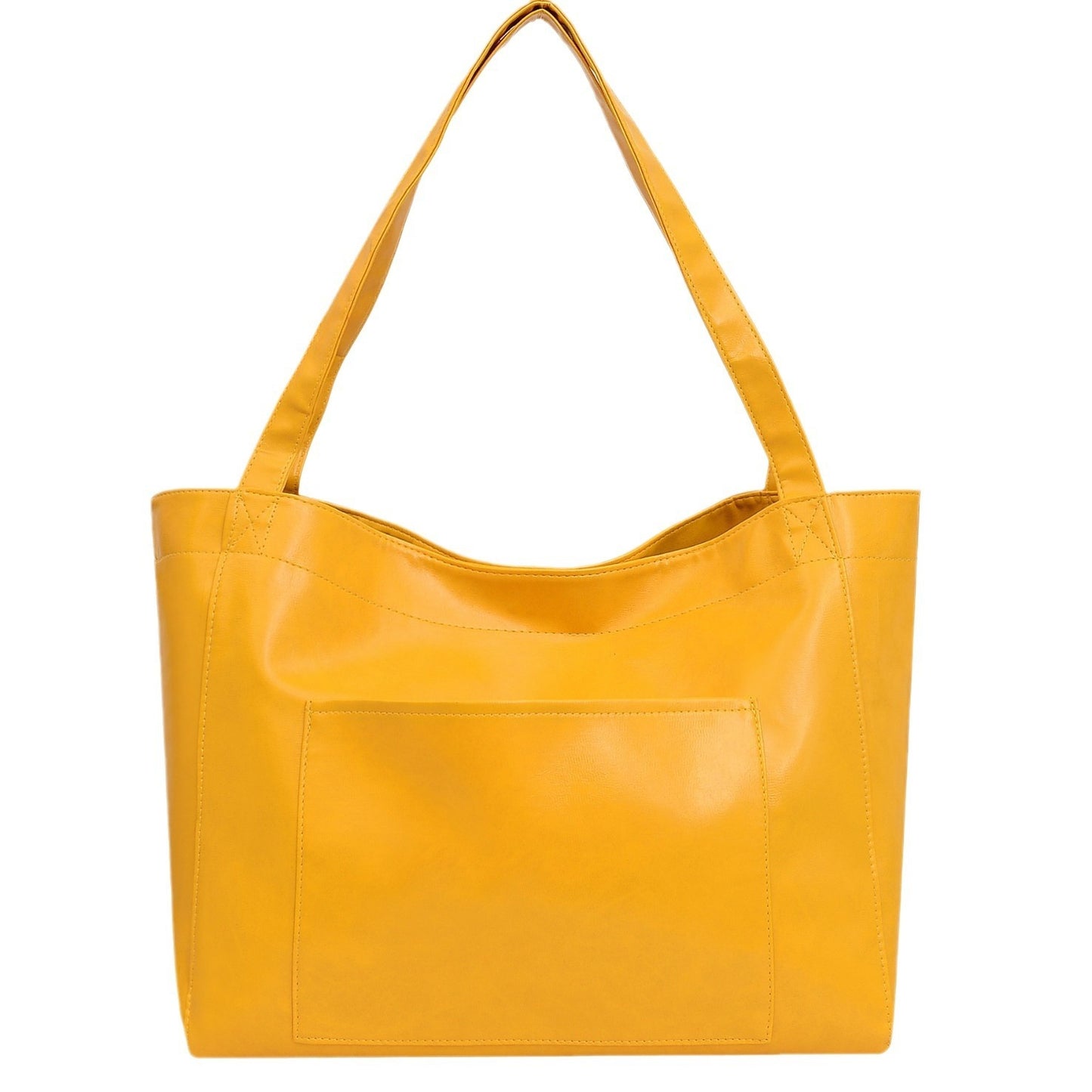 Sac à bandoulière en cuir rétro ciré d’huile – Grande capacité