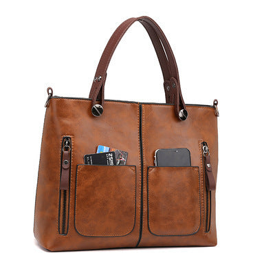 Sac bandoulière femme en cuir PU – Élégant et pratique