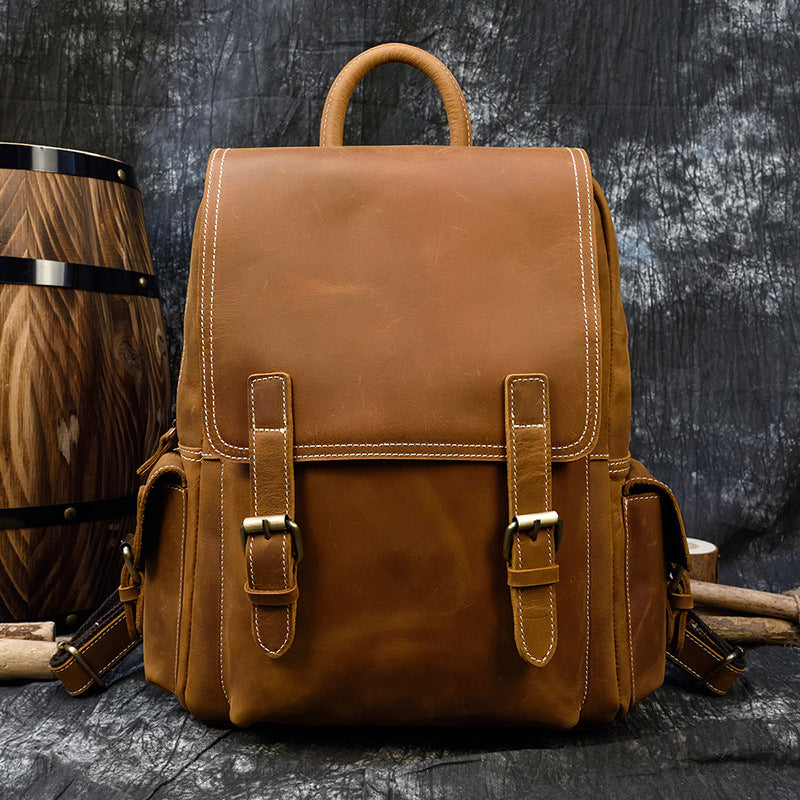 Sac Bandoulière Cuir Crazy Horse