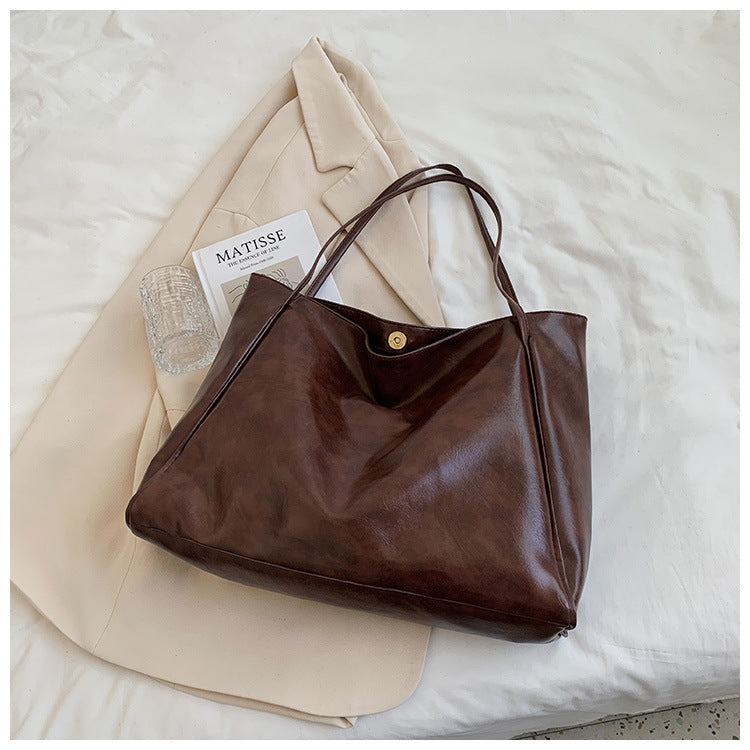 Sac seau portable à la mode rétro décontracté pour femme - Vogalia