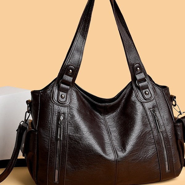 Sac Bandoulière Femme Rétro – Grande Capacité