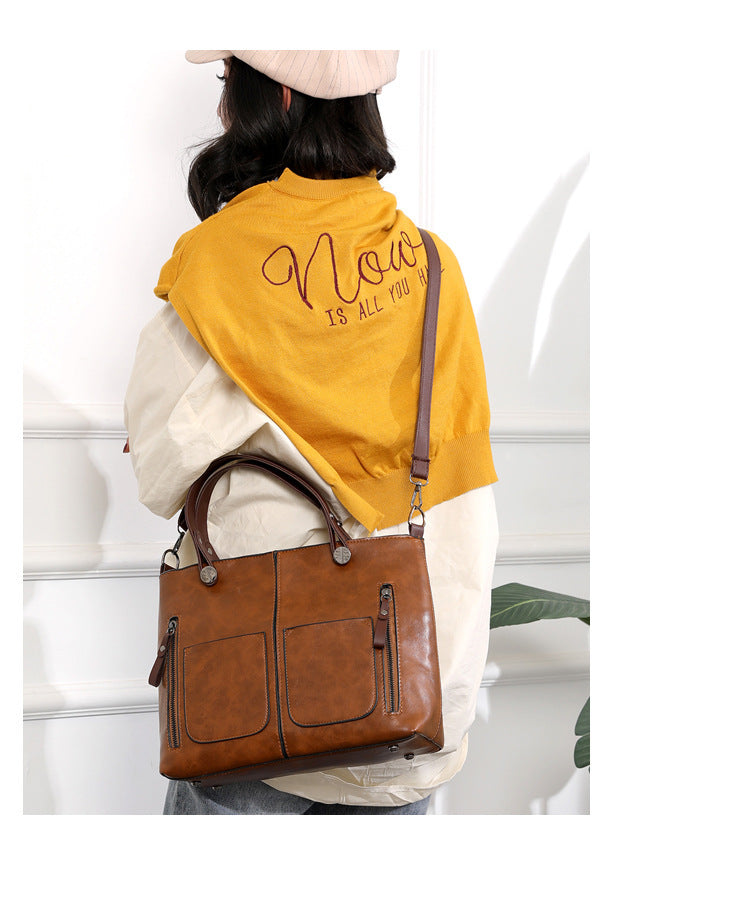 Sac bandoulière femme en cuir PU – Élégant et pratique