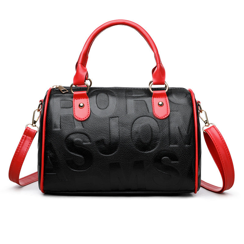 Genuine Leather Shoulder Bag – Large Capacity
