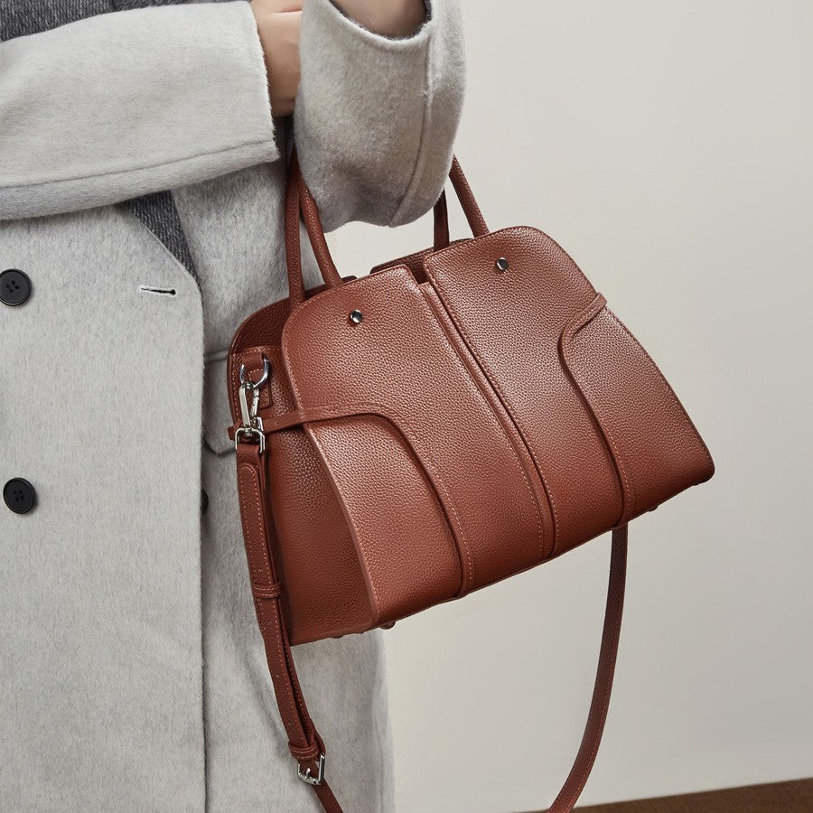 Sac cuir vachette 32x26x14cm vue intérieure