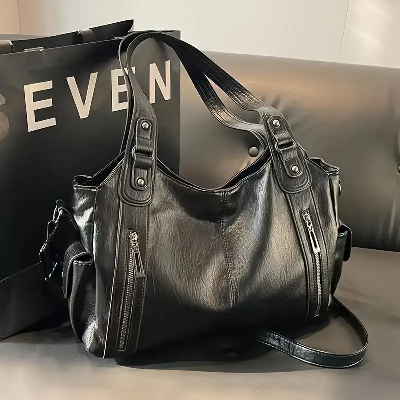 Sac Bandoulière Femme Rétro – Grande Capacité