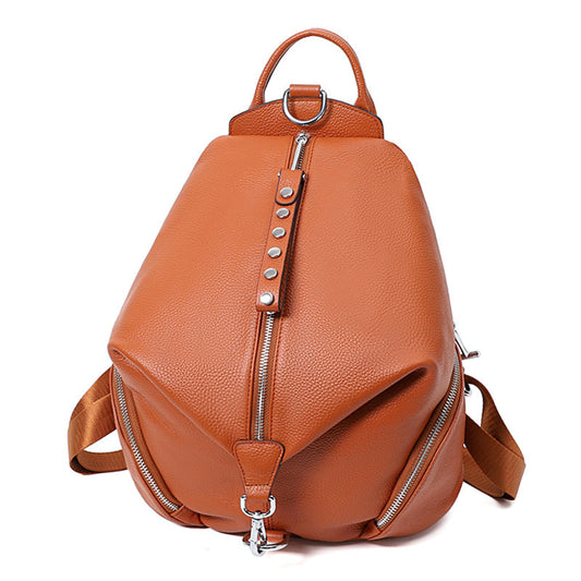 Sac à Dos Antivol Femme Cuir Véritable Vogalia