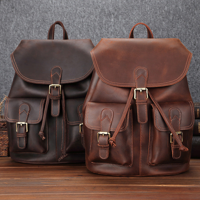 sac en cuir femme noir élégant