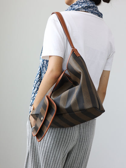 Sac à épaule en cuir pleine fleur pour femme