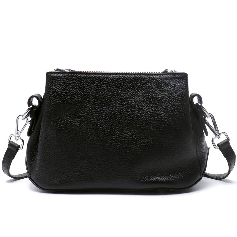 Sac messenger noir européen
