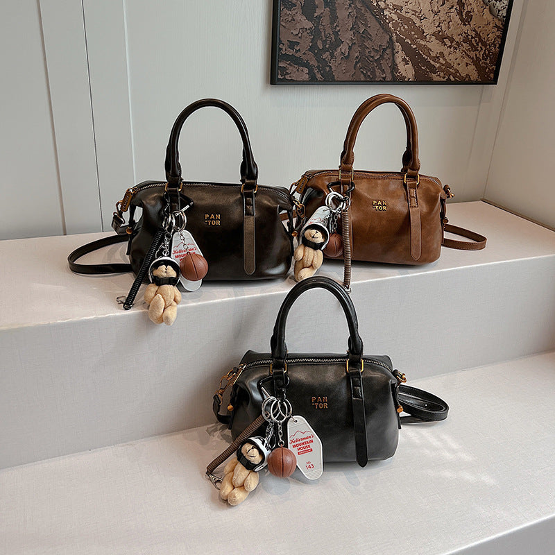 Sac bowling marron épaule