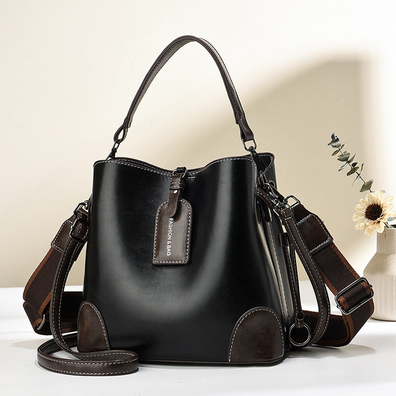Sac crossbody coréen beige unique