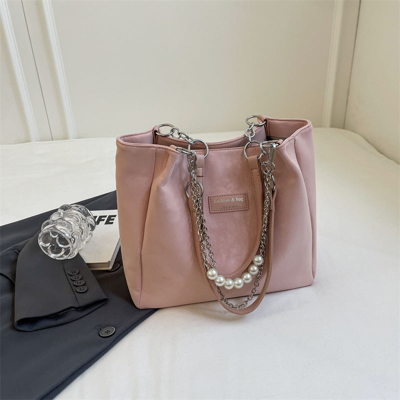 Tote bag avec pendentif vue face
