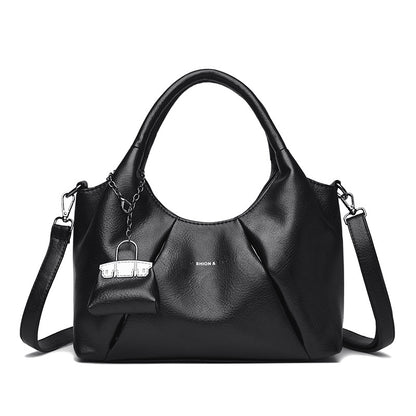 Sac à épaule femme brun jaunâtre