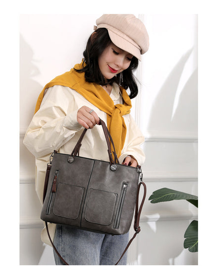 Sac bandoulière femme en cuir PU – Élégant et pratique