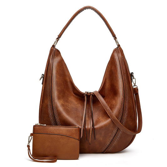 VOGALIA™ Women's Retro Tote Bag 2 Pcs - Large Size