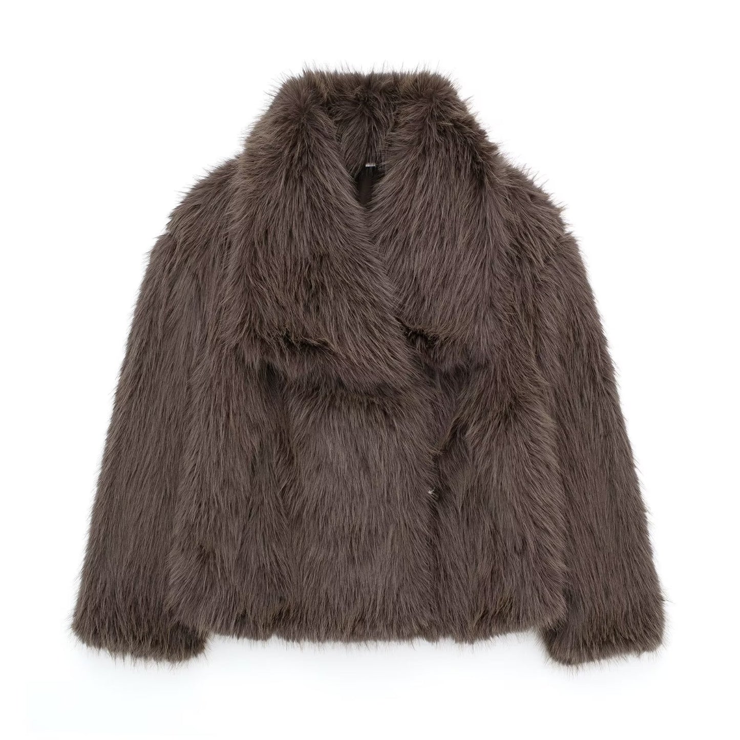 Manteau d'hiver en peluche pour femmes