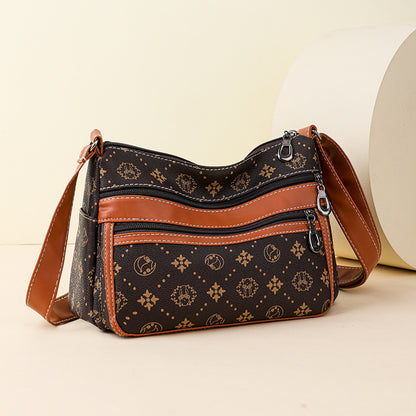 Sac messager colorblock vue profil