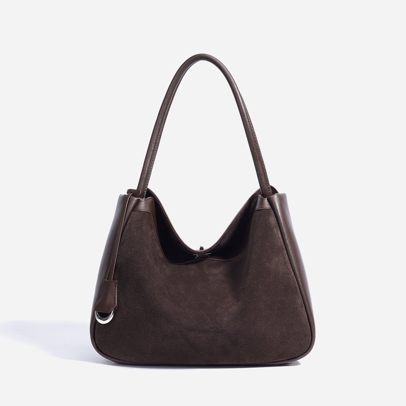 Tote cuir mat brun veau
