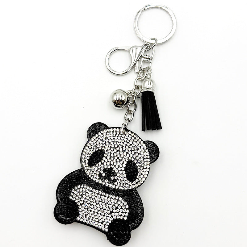 Panda strass vue face