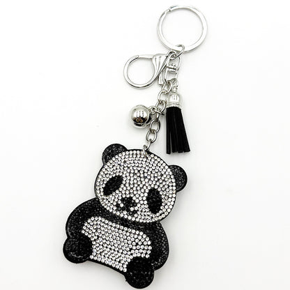 Panda strass vue face