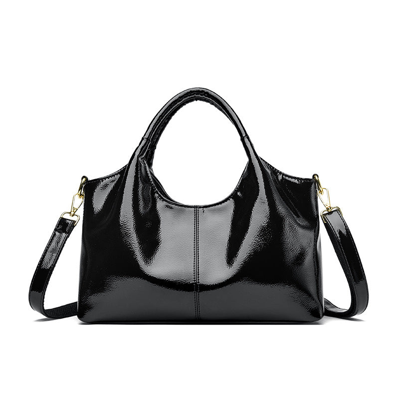 Sac commuter femme vert cuir composite