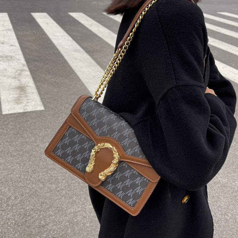 Sac bandoulière casual PU noir