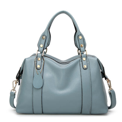 Sac main femme gris élégant
