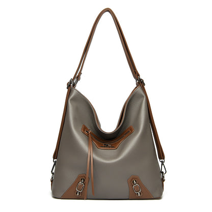 Sac crossbody gris multipoches